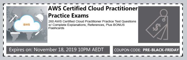 AWS Certified Cloud Practitioner Coupon