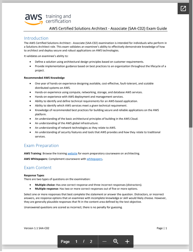 SAA-C02 New AWS Certified Solutions Architect Associate 2020 Exam Materials