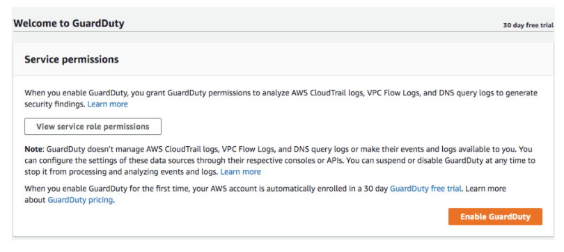 Monitoring GuardDuty Findings with Amazon CloudWatch Events1