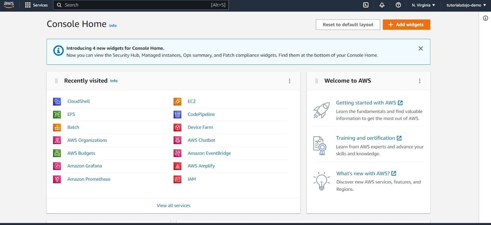 AWS Console Sign-In Options