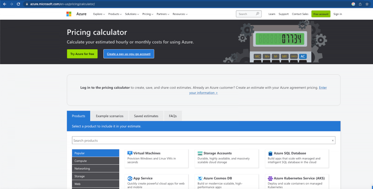 Microsoft Azure Pricing Calculator Archives - Tutorials Dojo