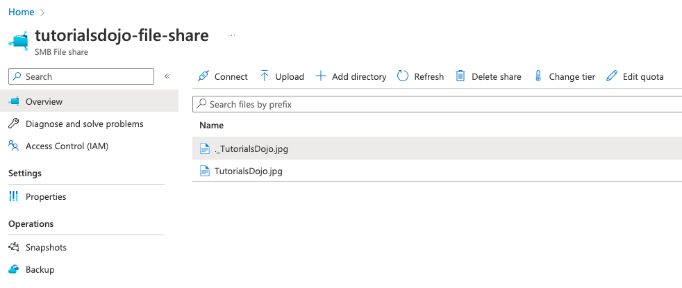 Creating And Mounting An Azure File Share