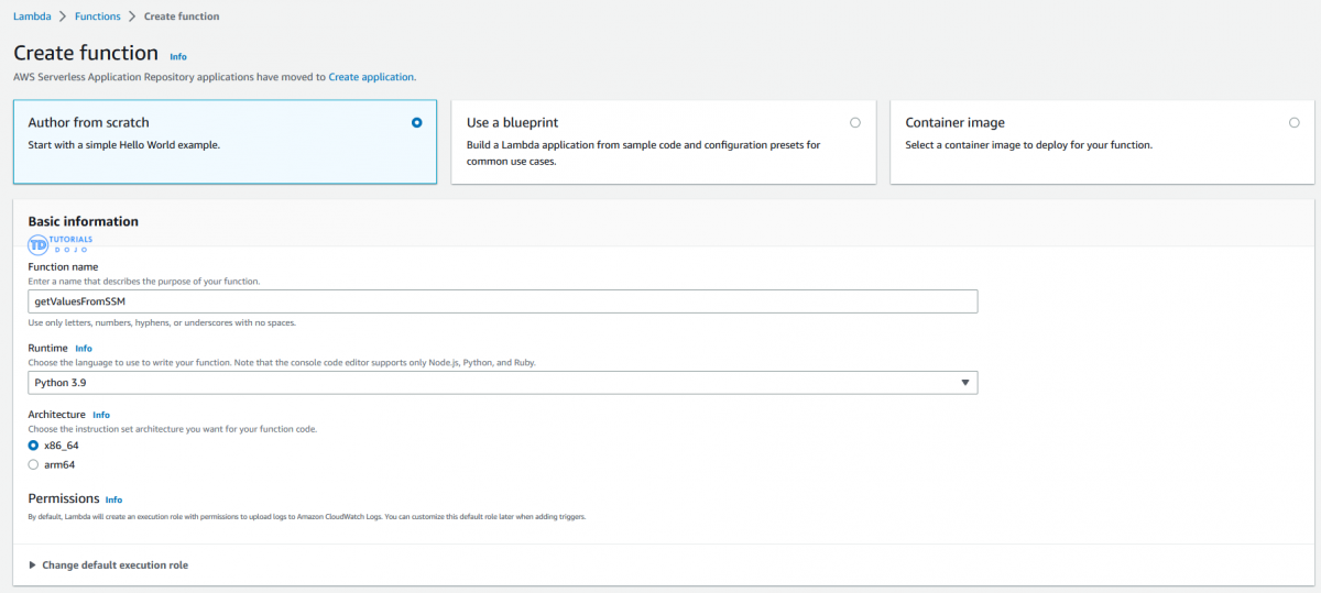 Retrieving Parameter Values From SSM Parameter Store Through AWS Lambda