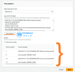 Efficient Log Monitoring: Filter CloudWatch Logs with Metric Filters and Get SNS Notifications