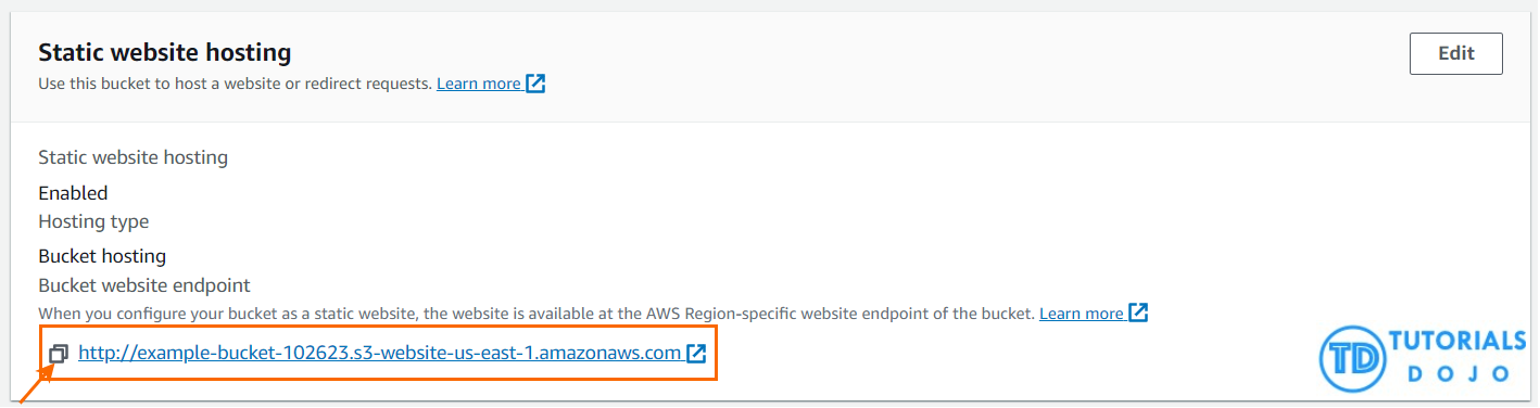 Setting up a Static Website on Amazon S3