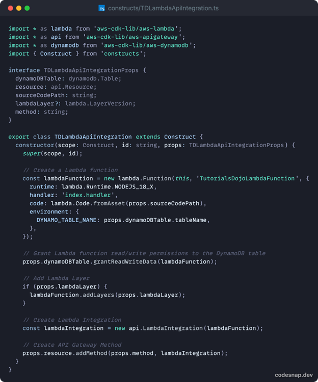 Mastering AWS CDK Part 2 Leveraging Custom Constructs6