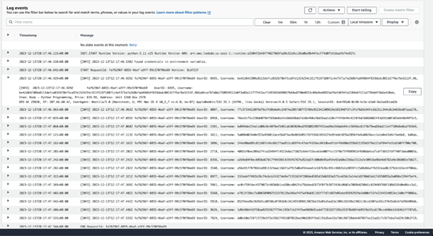 Securing Application Logs with Amazon Comprehend