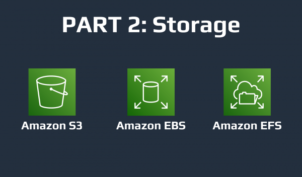 Basics of the Basics to AWS - Part 2: Storage