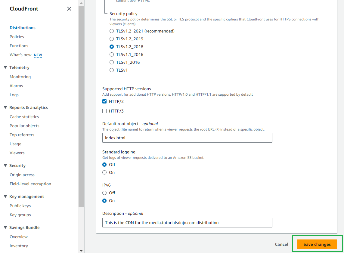 How to Change an AWS ACM Certificate on Amazon CloudFront Distribution