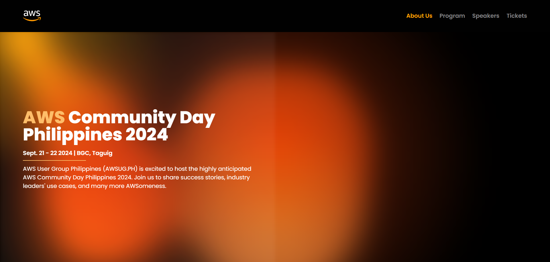 AWS Community Day Philippines 2024 Website