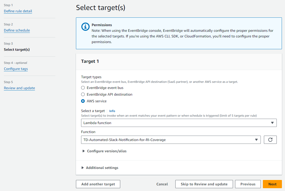 Automated Slack Notifications for RI Coverage Across All AWS Regions