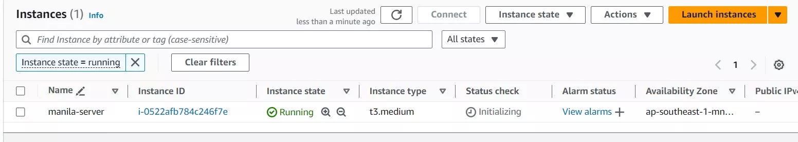 AWS Local Zone Manila