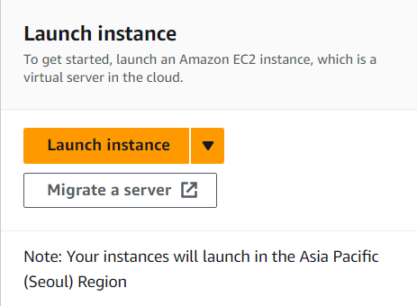 Launch Instance