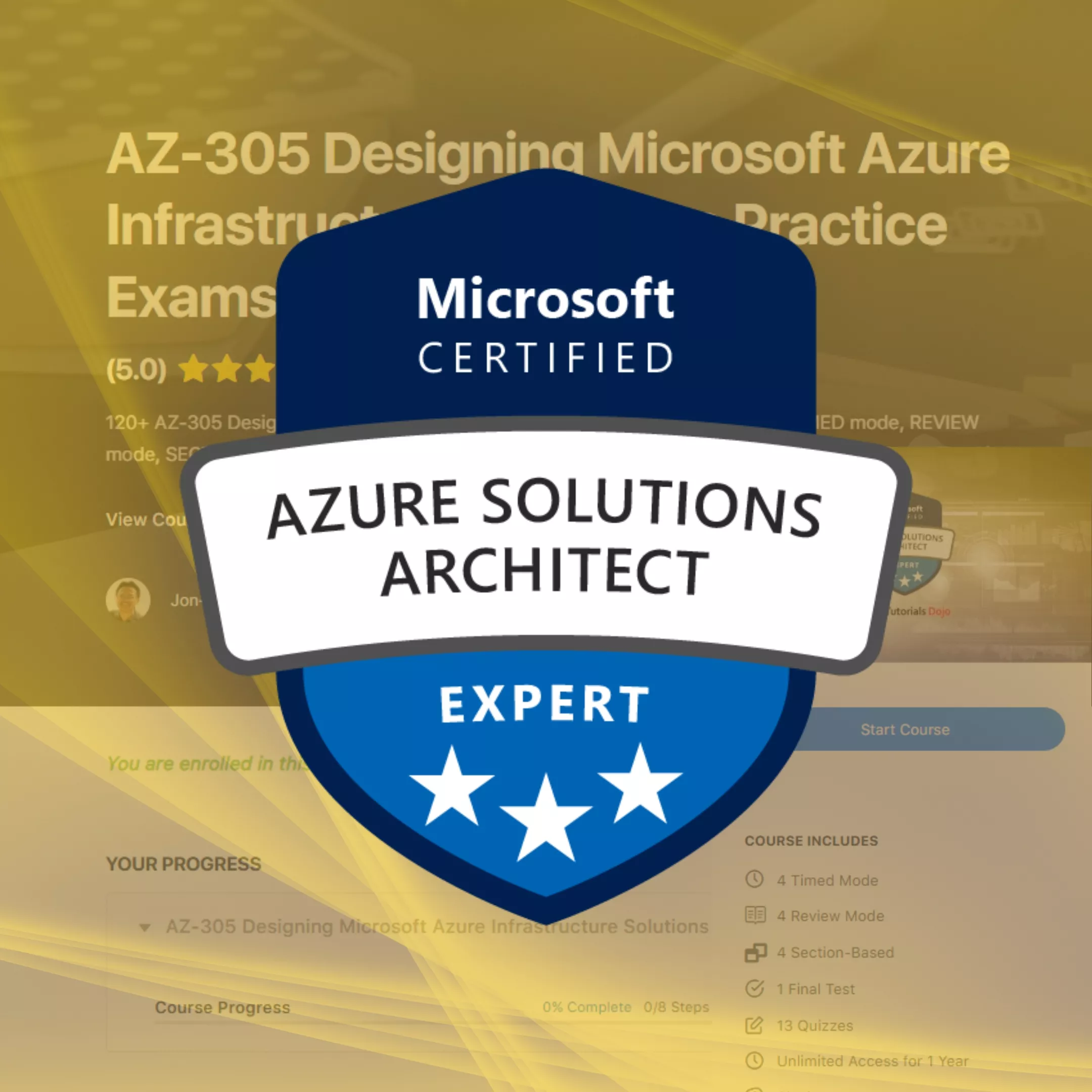 AZ-305 Designing Microsoft Azure Infrastructure Solutions Practice Exams