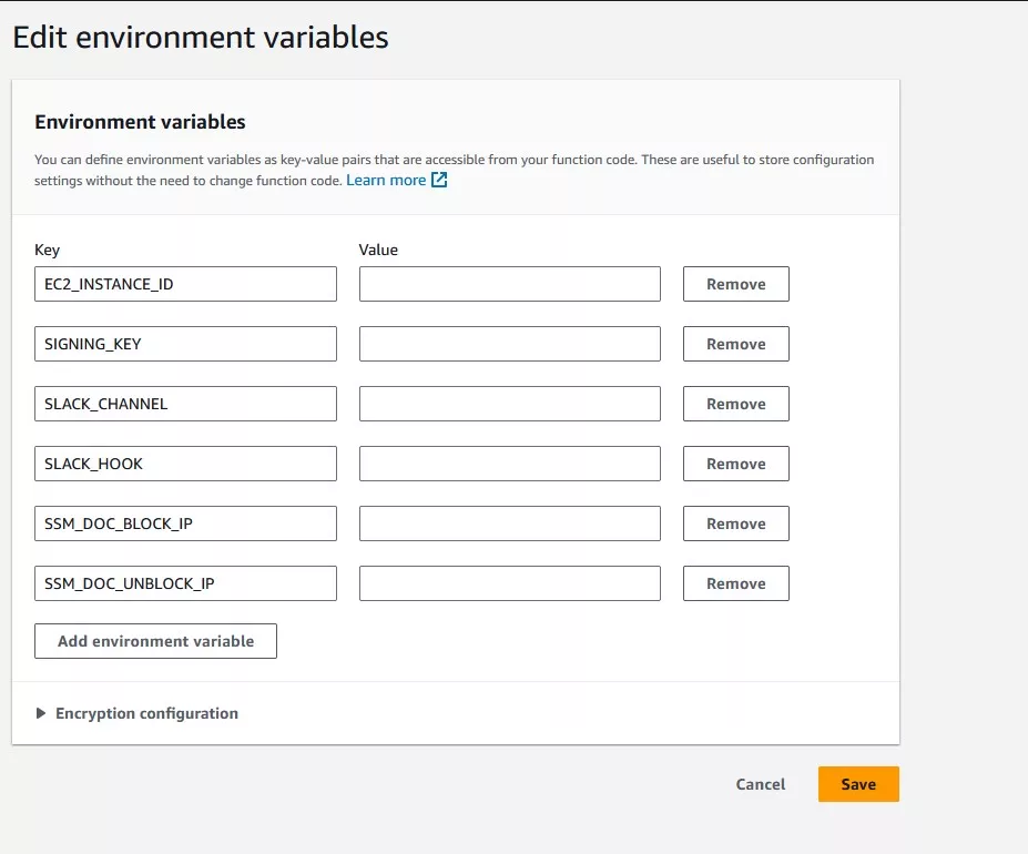 Environment Variables