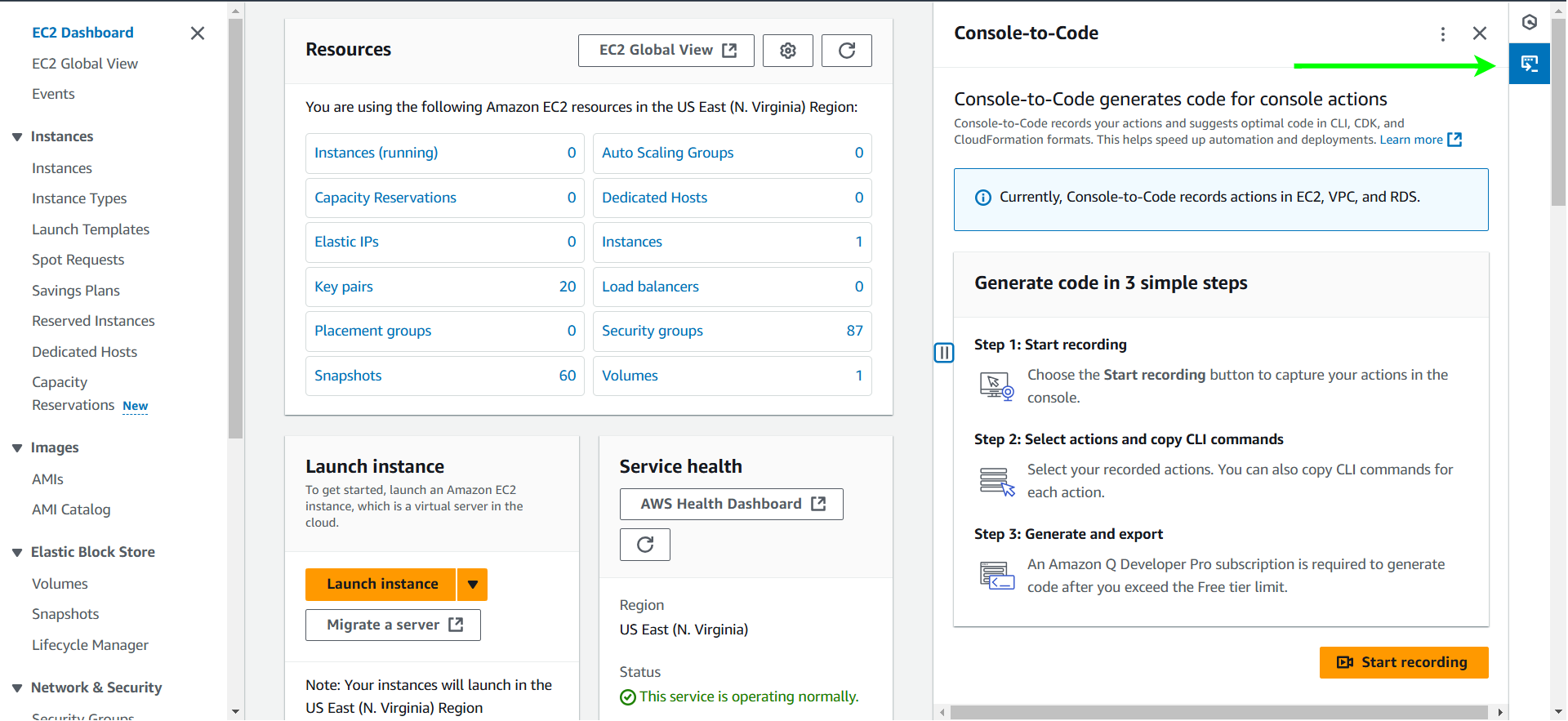 AWS Console-to-Code