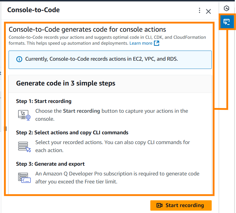 AWS Console-to-Code