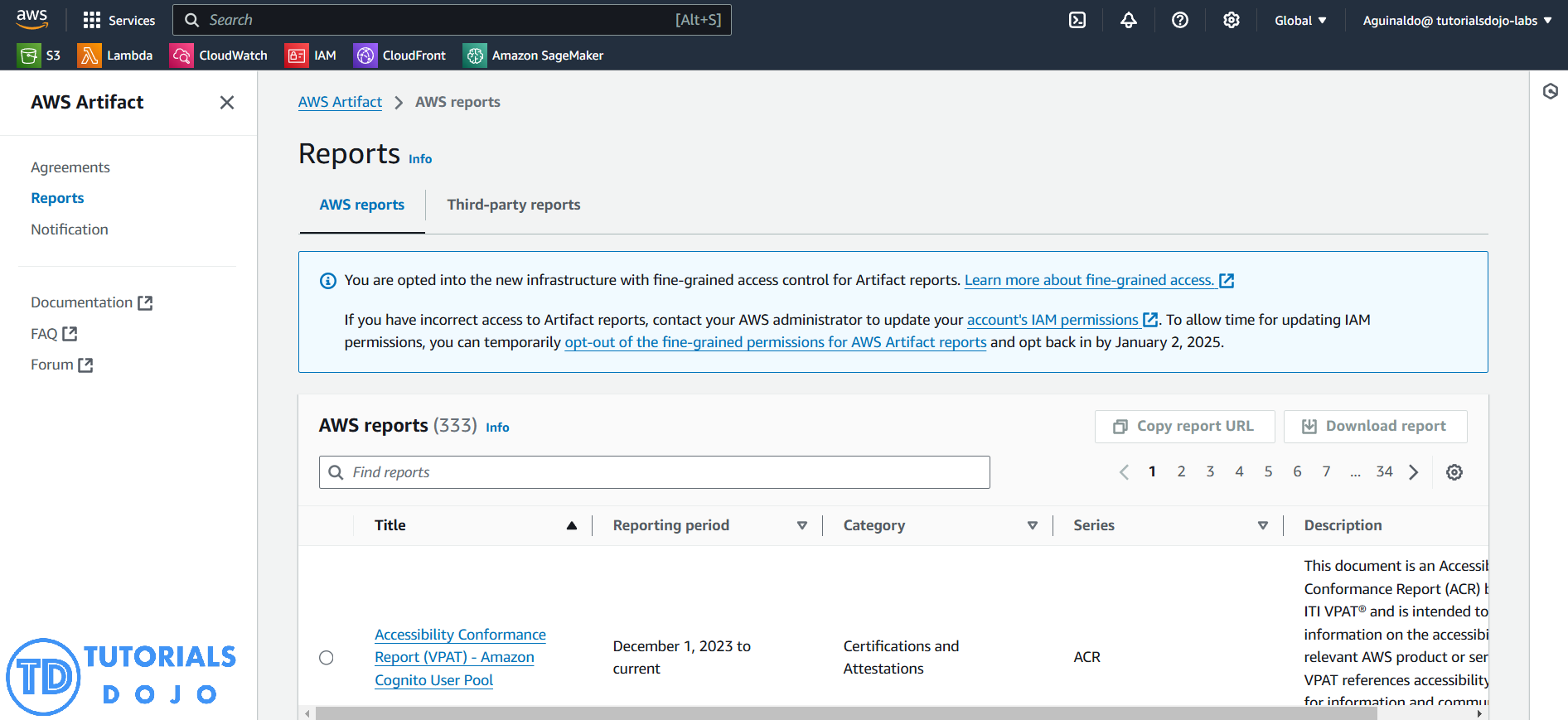 aws artifact