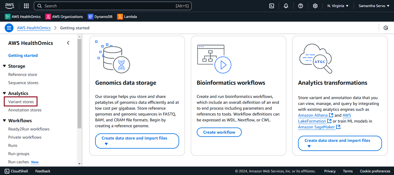 AWS HealthOmics