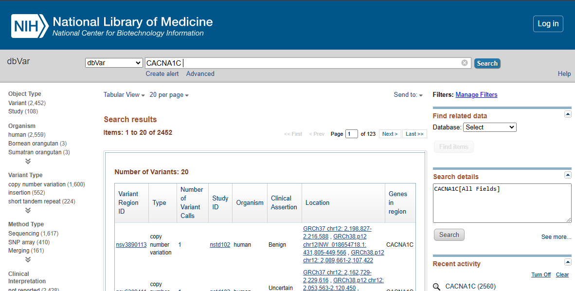 NCBI data 2