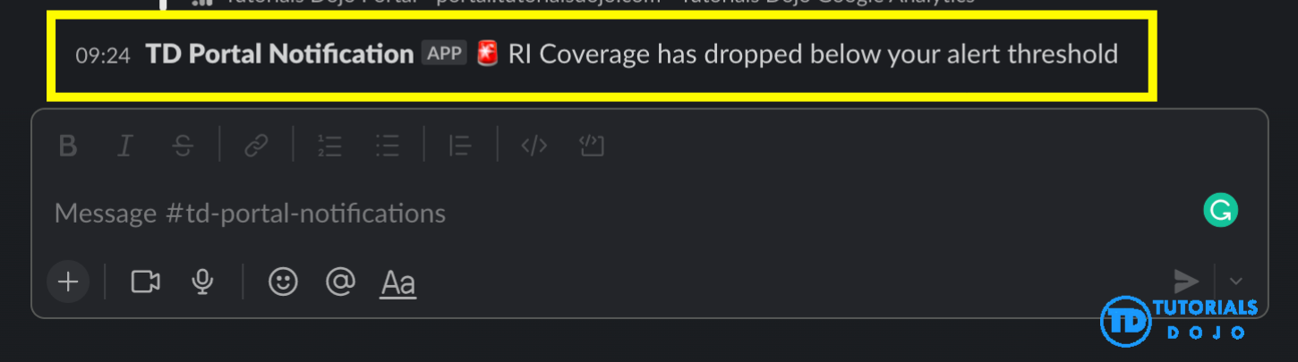 TD_RI Coverage Notif