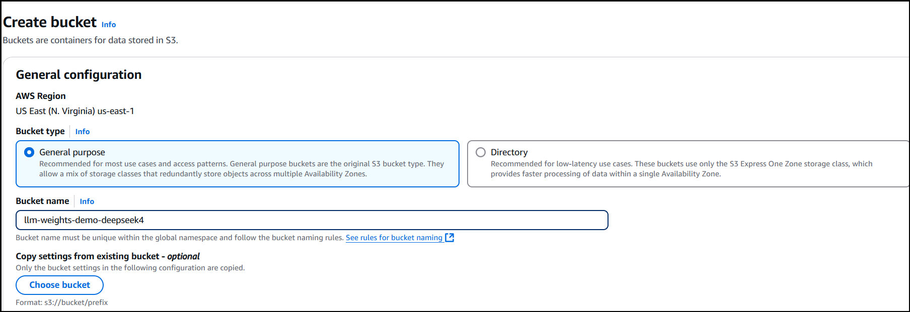 DeepSeek in Amazon Bedrock: General Configuration