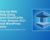 Setting Up Web Caching Using Amazon ElastiCache for Your Amazon EC2-Hosted WordPress Website