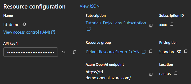 Resource Configuration