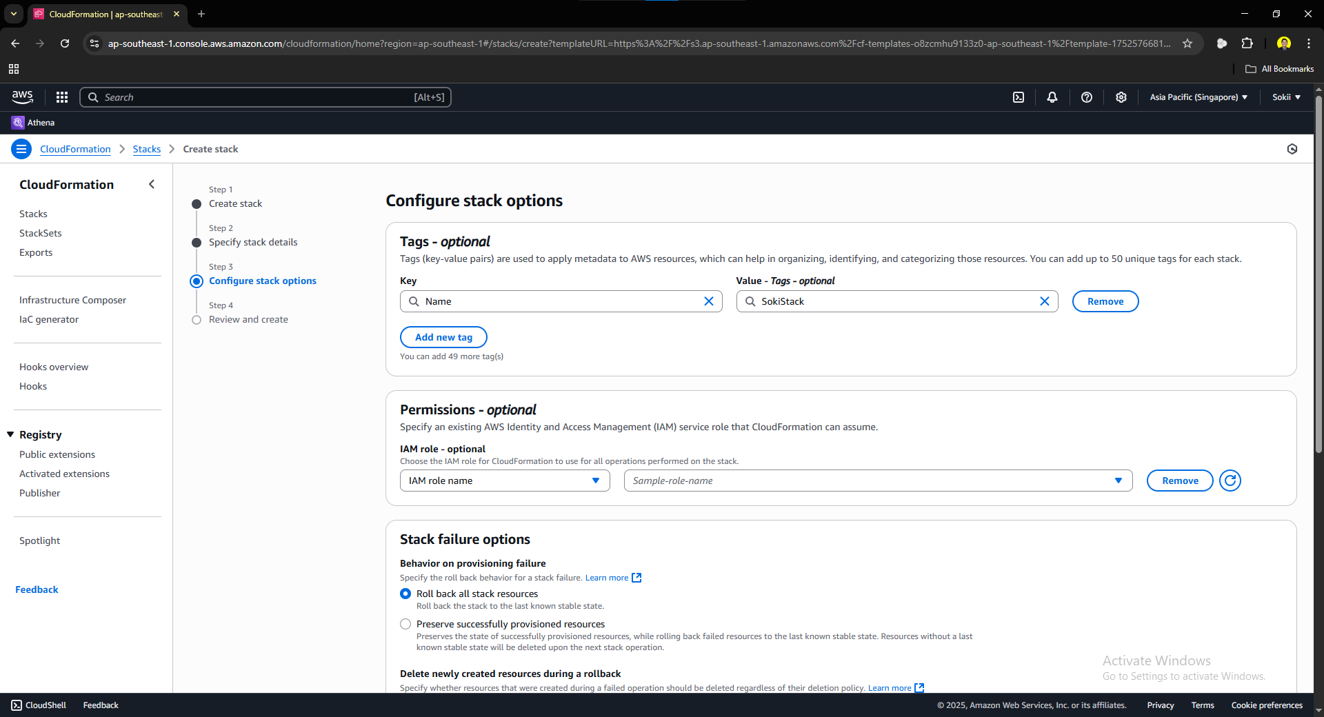 CloudFormation Tags
