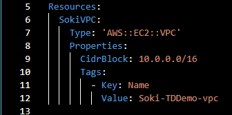 VPC Source Code - CloudFormation