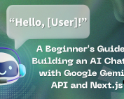 A Beginner's Guide to Building an AI Chatbot with Google Gemini API and Next.js Header & Featured Image