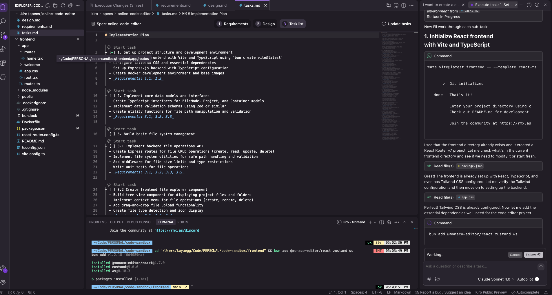 Amazon Kiro AI IDE: Spec-Driven Development - Tutorials Dojo
