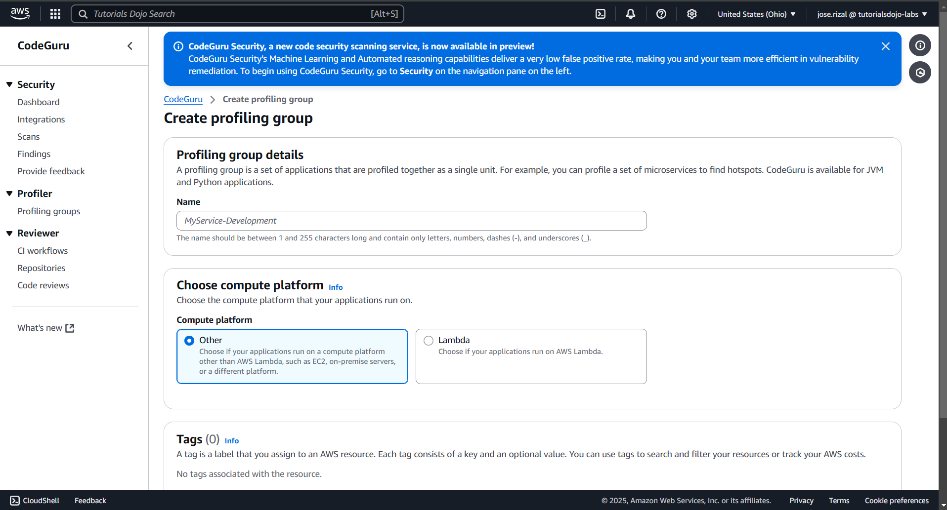 TD-Amazon CodeGuru Profiler-01AUG25
