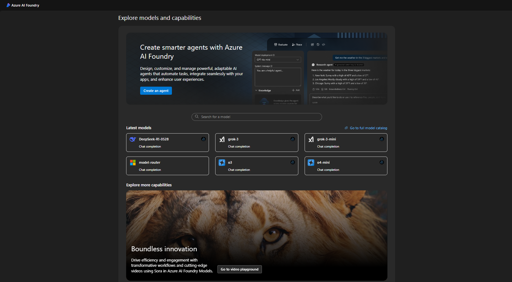 Azure AI Foundry