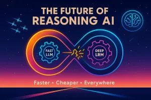 The Future or Large Reasoning Models (Faster, Cheaper, Everywhere) 