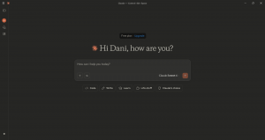 Cluade Desktop Welcome Page MCP