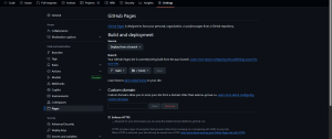 Page Github Control