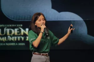 Ms. Gaile Espinosa, the Future of AWS Cloud Club Philippines