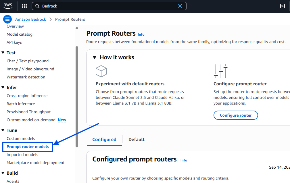 Choose Prompt Router Model