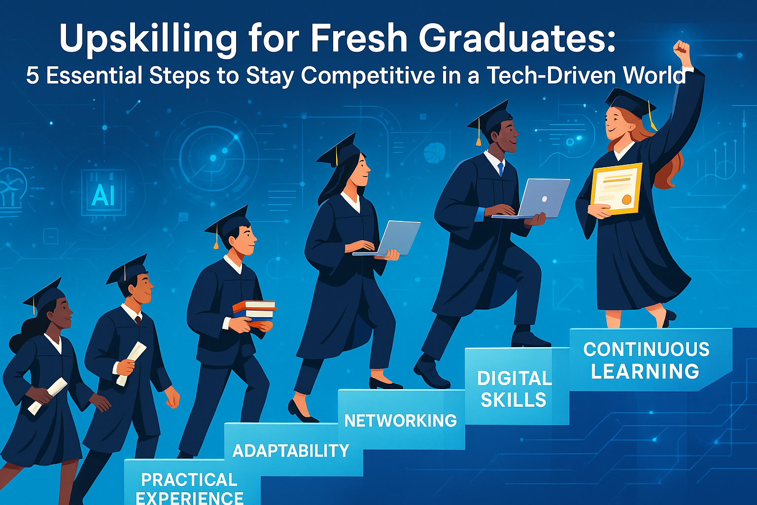 Upskilling for Fresh Graduates 5 Essential Steps to Stay Competitive in a Tech-Driven World
