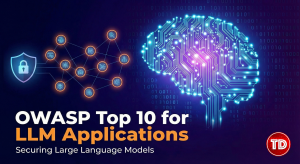 Infographic summarizing OWASP’s Top 10 security risks for large language models