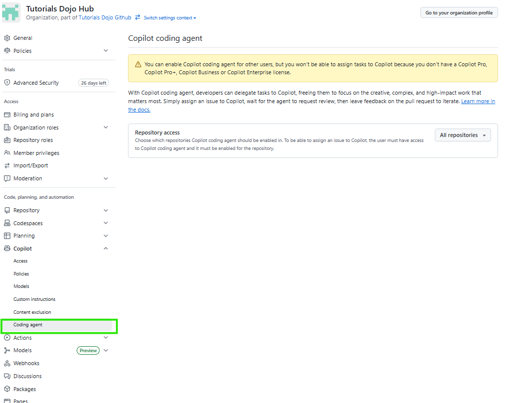 TD_GitHub Copilot Coding Agent_17Nov25