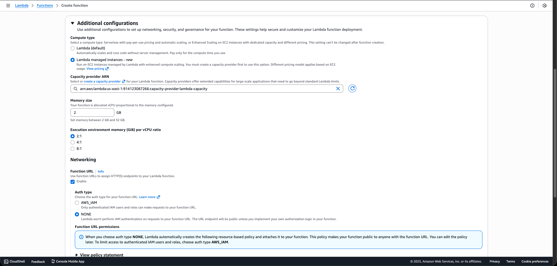 Step 3.7: Configure Concurrency