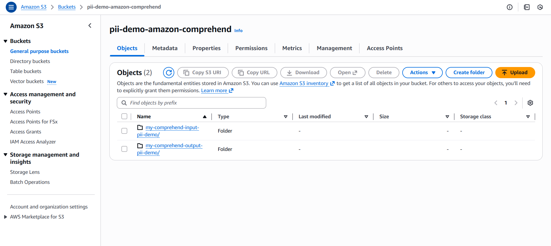 Detecting and Redacting PII with Amazon Comprehend