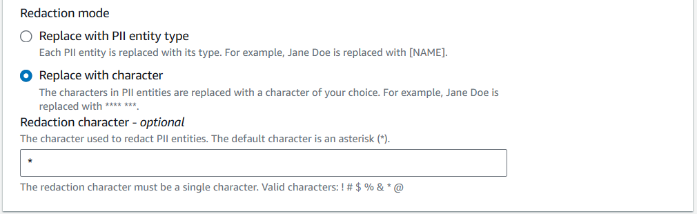 Detecting and Redacting PII with Amazon Comprehend