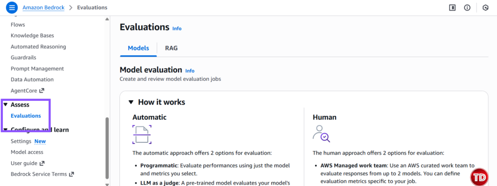 Creating LLM-as-a-Judge evaluation job on Amazon Bedrock with Nova Lite generator and Claude judge