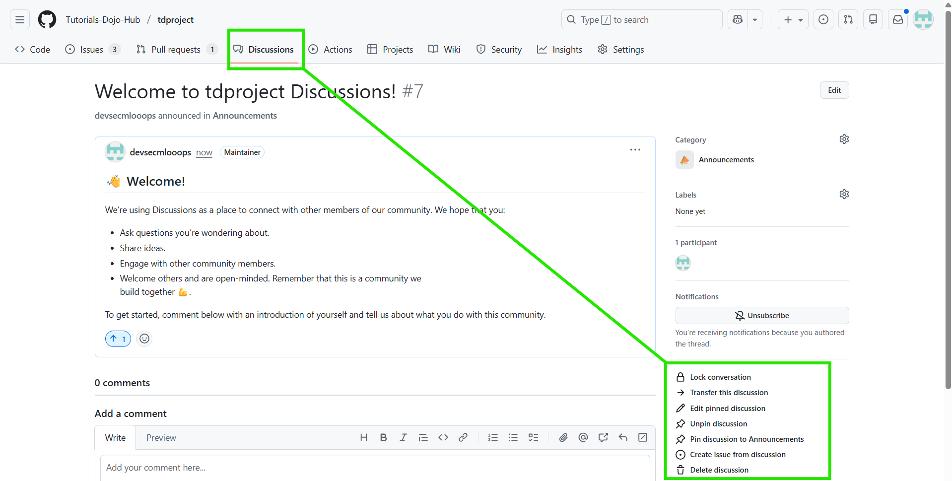 TD_GitHub Discussions Manage Discussions_05Jan25