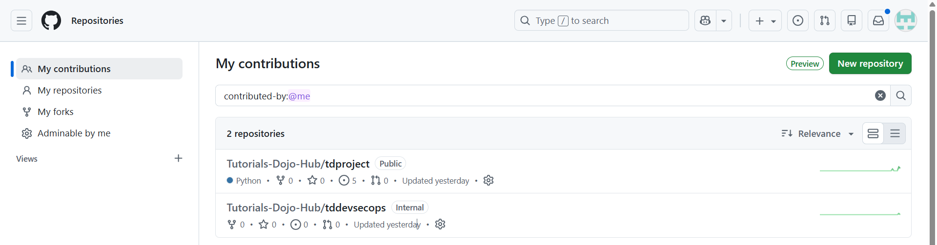 TD_GitHub Repositories _07Jan25