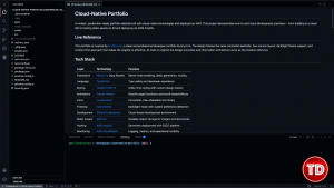Codespaces VS Code Interface_TutorialsDojo_02-21-2026