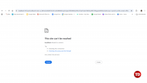 OpenAI showing connection error